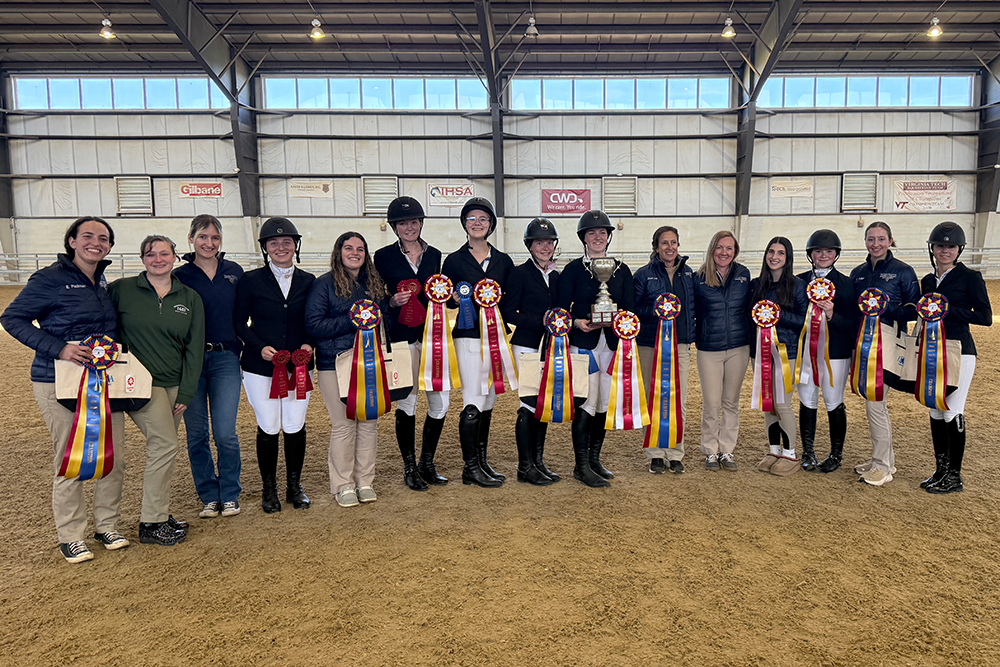 Intermont Equestrian IDA Competes Twice At Virginia Tech Over The Weekend